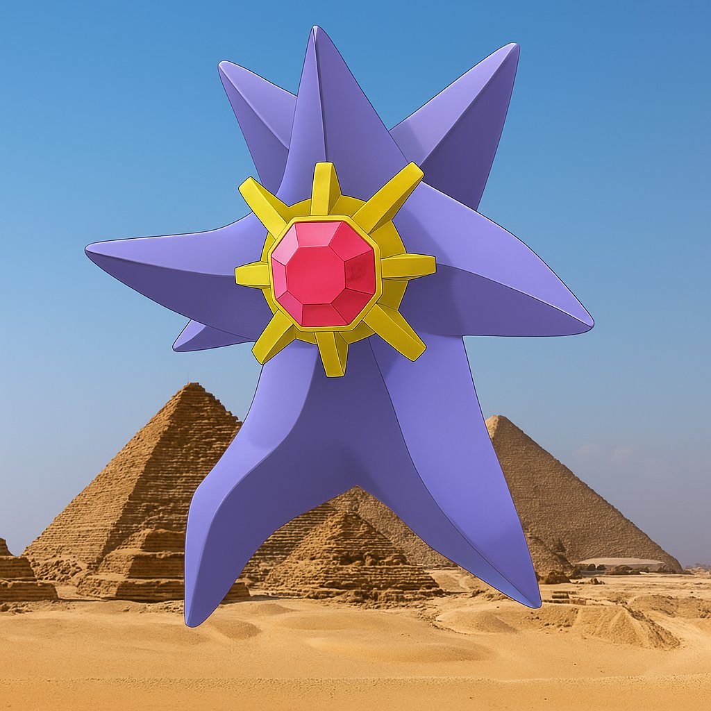 $Starmie in the Pyramids