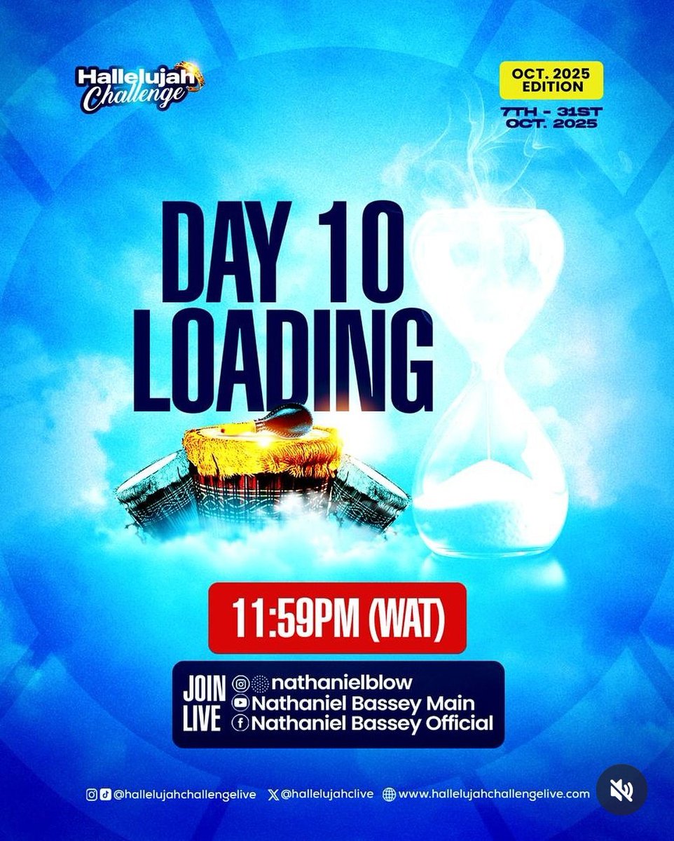 Survivor_Uganda's tweet photo. Hallelujah Challenge family 

Don't miss Day 10!
#HallelujahChallenge2025 https://t.co/uhFD1klZJH