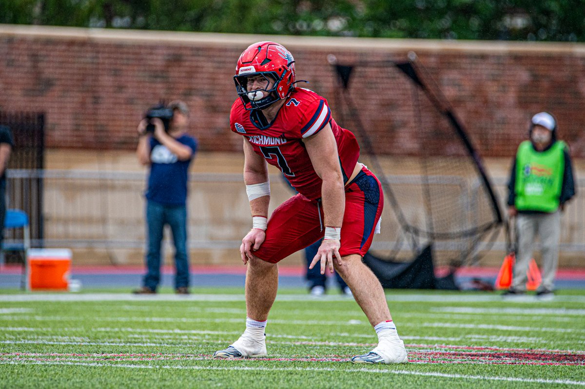 While he’s cool, calm, and collected on the surface, deep down, Peyton Seelmann plays with an "inner rage."

The sophomore has tallied 48 tackles over the last three games and ranks second in the Patriot League with 81 total tackles.

🎥 spides.us/3J0eD67

#OneRichmond
