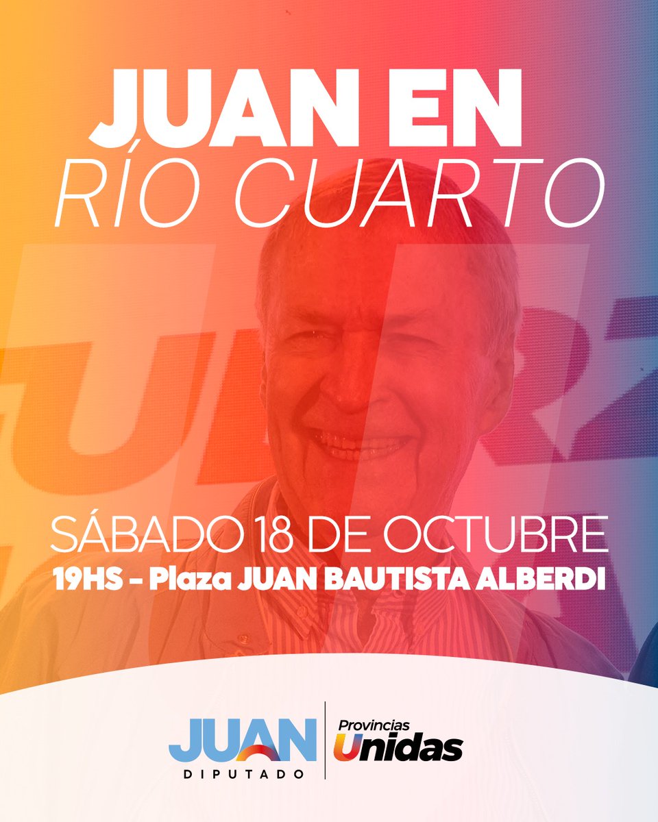 dariofuentes04's tweet photo. Comienza una nueva etapa de sensatez, trabajo y federalismo: los cimientos de la Argentina que viene.

Creemos firmemente que la fuerza del interior y de Provincias Unidas es clave para poner a la gente como prioridad.

#ProvinciasUnidas 
#lista506 https://t.co/Oz0rpB3e17