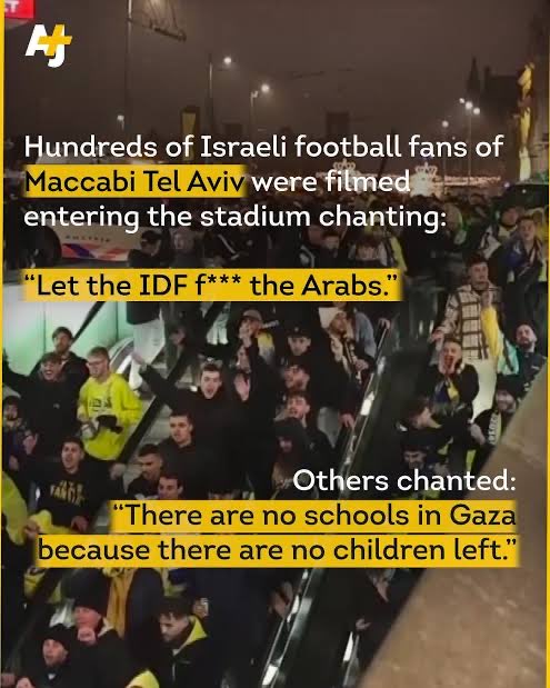 <a href="/KemiBadenoch/">Kemi Badenoch</a> Let’s have a look at this Israeli club’s favourite slogans shall we?