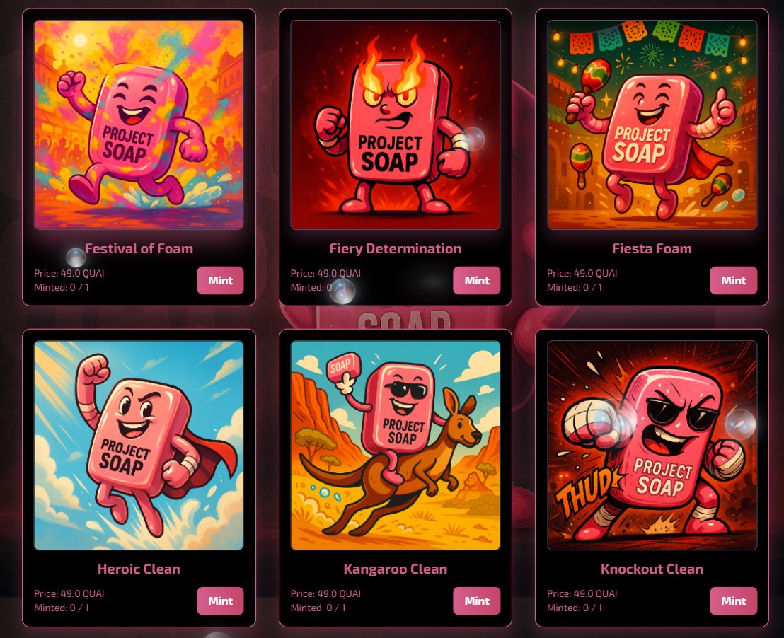 Who's Gonna Mint this Cute Soapy NFT's? and keep as PFPs?