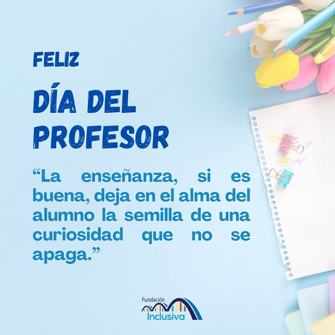 finclusivacl2's tweet photo. "Educar es amar y creer en el otro".
En cada sala, pasillo o habitación del hospital hay profesores que enseñan mucho más que contenidos, enseñan esperanza, acompañan con cariño y transforman cada día en una oportunidad de aprender y soñar.
Muchas gracias 💙
Feliz #DiaDelProfesor https://t.co/ldA56uZ1y5
