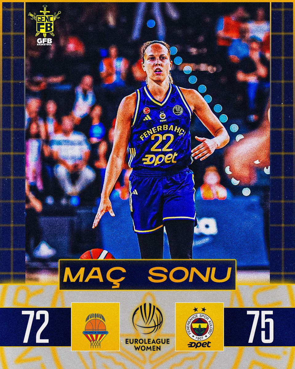 Maç Sonu | Valencia BC 72-75 Fenerbahçe Opet

TEBRİKLER POTANIN KRALİÇELERİ!

#GFBBasketbol