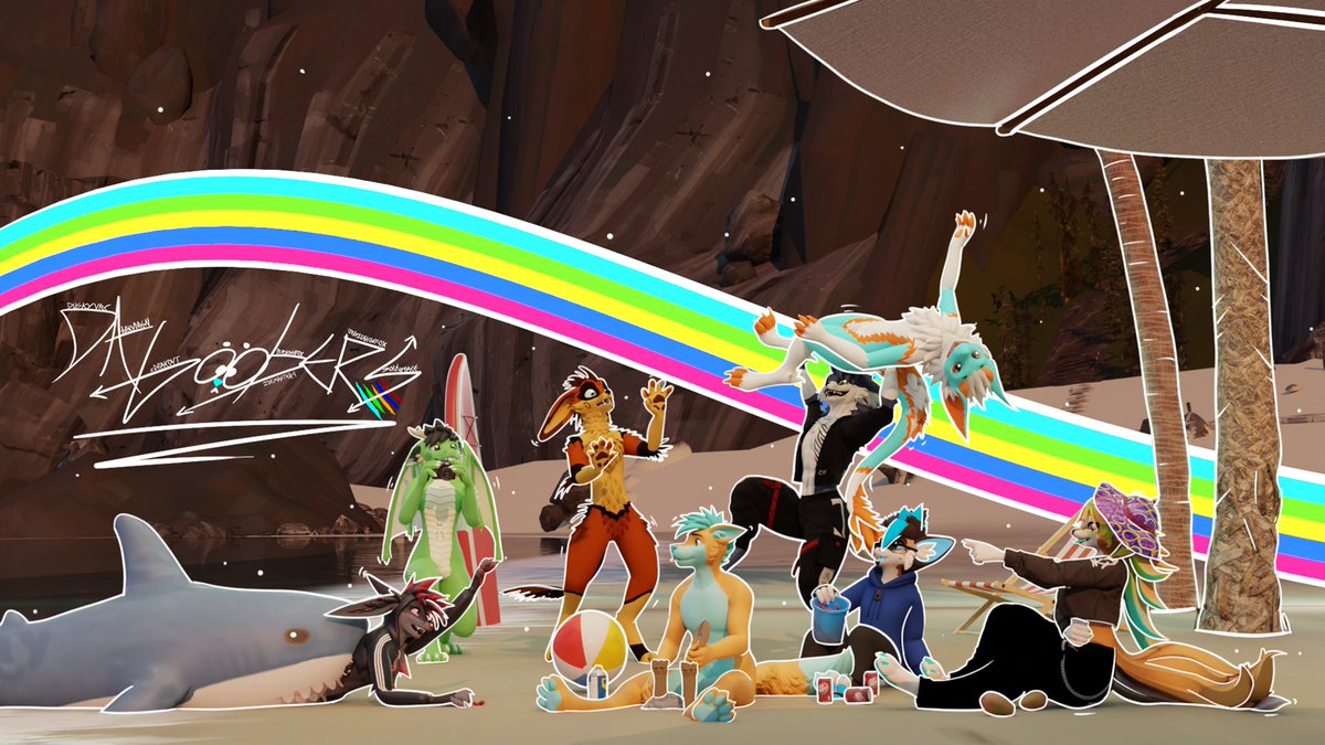 Neon Nerdy Fox 🦊 (@neyonrenard) on Twitter photo Here we have a goofy render for da goobers Featuring~ <a href="/DuskyVRC/">Dusky</a> <a href="/solitareace/">SolitareAce</a> <a href="/xDrakoVT/">Drako VT</a> <a href="/BriishFox/">BriishFox🔜CFZ 2026</a> <a href="/RedeagleTen/">JedediahDaFox</a> <a href="/IdkMaster4/">Zack the wolf (commissions open 1/5)</a> <a href="/arkydrgn/">Arkady</a> Here we have a goofy render for da goobers Featuring~ <a href="/DuskyVRC/">Dusky</a> <a href="/solitareace/">SolitareAce</a> <a href="/xDrakoVT/">Drako VT</a> <a href="/BriishFox/">BriishFox🔜CFZ 2026</a> <a href="/RedeagleTen/">JedediahDaFox</a> <a href="/IdkMaster4/">Zack the wolf (commissions open 1/5)</a> <a href="/arkydrgn/">Arkady</a>