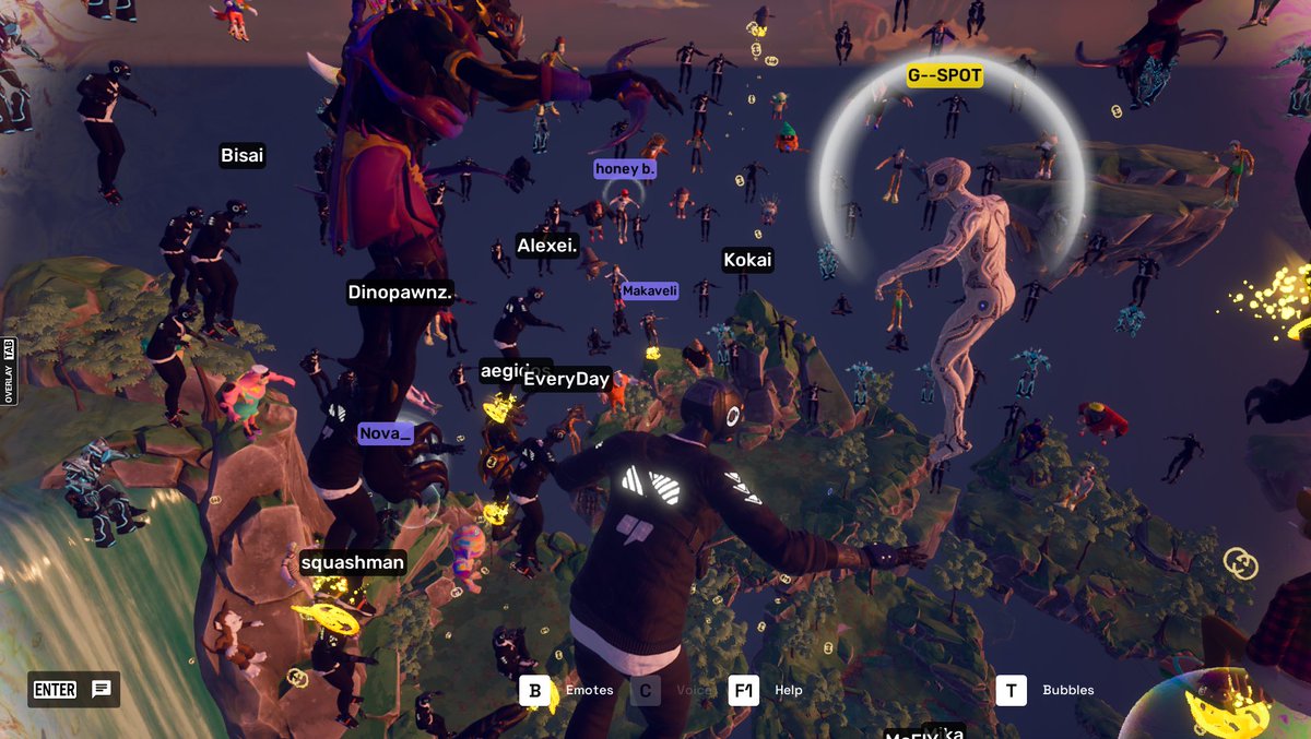 TheKokai's tweet image. First time at the @OtherGamesXYZ in @OthersideMeta 

No idea what was going on half the time but was fun! Need to up my game 😅

Thanks for hosting @opdotxyz @Timmygspt @prollynuthin @honeybdot @seannana @MakaveliDlaCruz
Proof of play