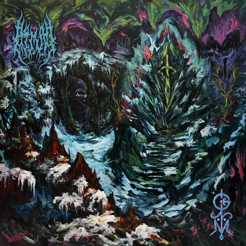 KMANRIFFSMetal's tweet photo. FULL FORCE FRIDAY:🆕October 17th 6⃣3⃣🎧

LAMMOTH &amp; GONEMAGE - Aetherfrost Caverns EP 💠

4 Track Split EP from TX/NC, U.S Black Metal projects💠

AL➡️https://t.co/BQrPqGRRxn💠

@gonemage #Lammoth #Aetherfrost #BlackMetal #FFFOct17 #KMäN https://t.co/PMsfHf4foe