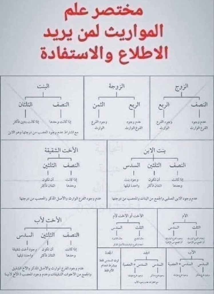 فيديو نت (@videonet_) on Twitter photo مختصر علم المواريث ، مفيد جداً وملخص رائع ⁉️ مختصر علم المواريث ، مفيد جداً وملخص رائع ⁉️