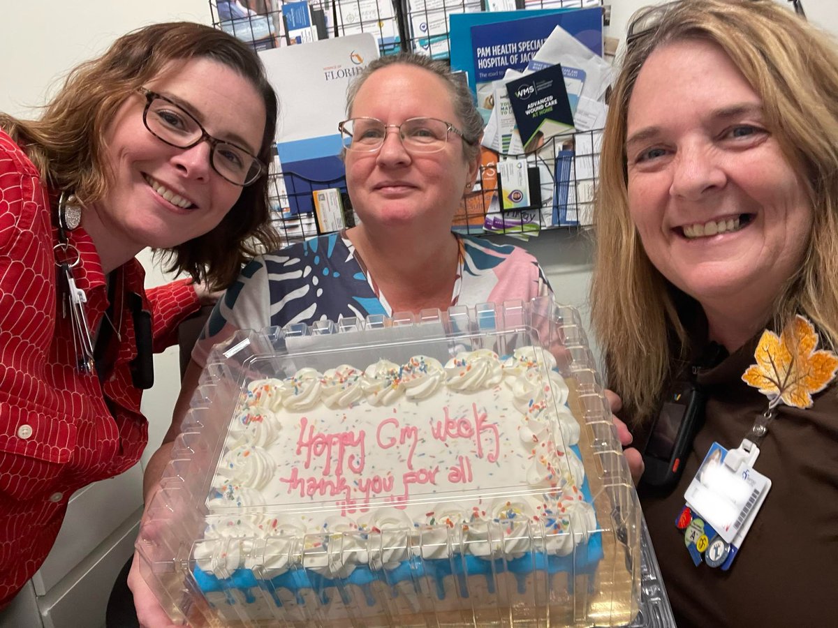 BaptistHealthJx's tweet photo. It’s #CaseManagementWeek and we want to take a moment to recognize the amazing case managers making us #BaptistProud every day!

Case managers are tasked with performing a multifaceted role that ensures that patients with complex medical conditions receive the highest-caliber care. They’re deserving of recognition today, this week and every single day of the year.

Let’s hear it for our amazing case managers! 🎉