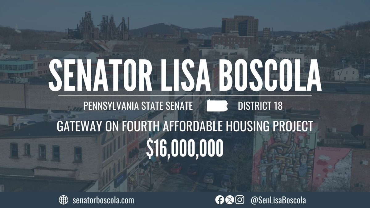The Gateway on Fourth Affordable Housing Project will receive $16 Million in Low-Income Housing Tax Credits through the PA Housing Finance Agency (PHFA). Read more about the project located at south Bethlehem's eastern gateway by visiting the link.

🔗 buff.ly/8d1HFlW
