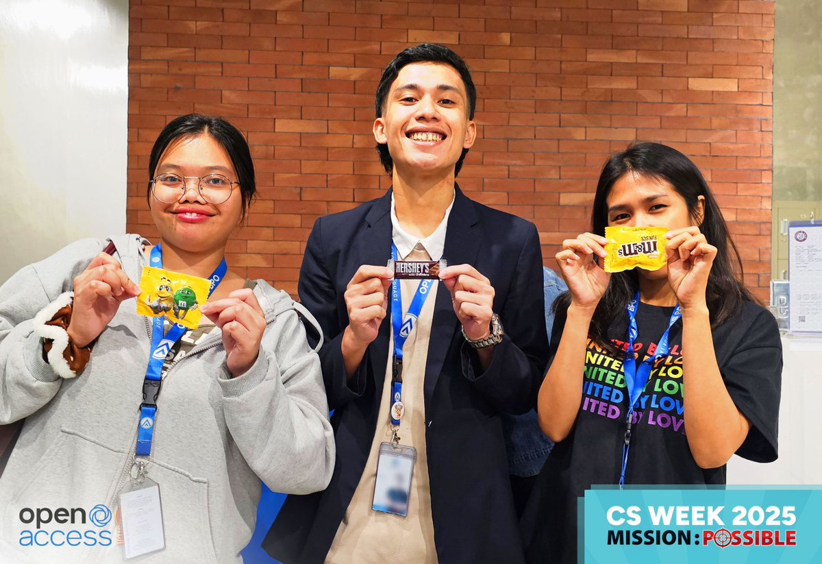 OpenAccessBPO's tweet image. At #OABPOCSWeek2025, our Davao site celebrated the heart of what we do: our people.

A week of activities and appreciation reminded us how strong we are when we work together. 

#CSWeek2025 #WeAreOABPO
#CustomerServiceWeek #TeamOABPO