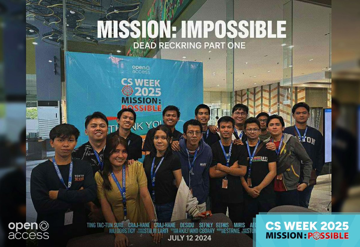 OpenAccessBPO's tweet image. At #OABPOCSWeek2025, our Davao site celebrated the heart of what we do: our people.

A week of activities and appreciation reminded us how strong we are when we work together. 

#CSWeek2025 #WeAreOABPO
#CustomerServiceWeek #TeamOABPO