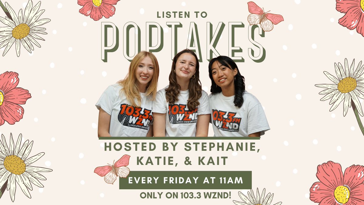 Be sure to join Stephanie, Kait, and producer Katie for Poptakes every Friday at 11am! They’ll talk all things celebrity gossip and entertainment news—from viral moments to red carpet drama 👀💅 Tune in and get your weekly pop culture fix! #WZND