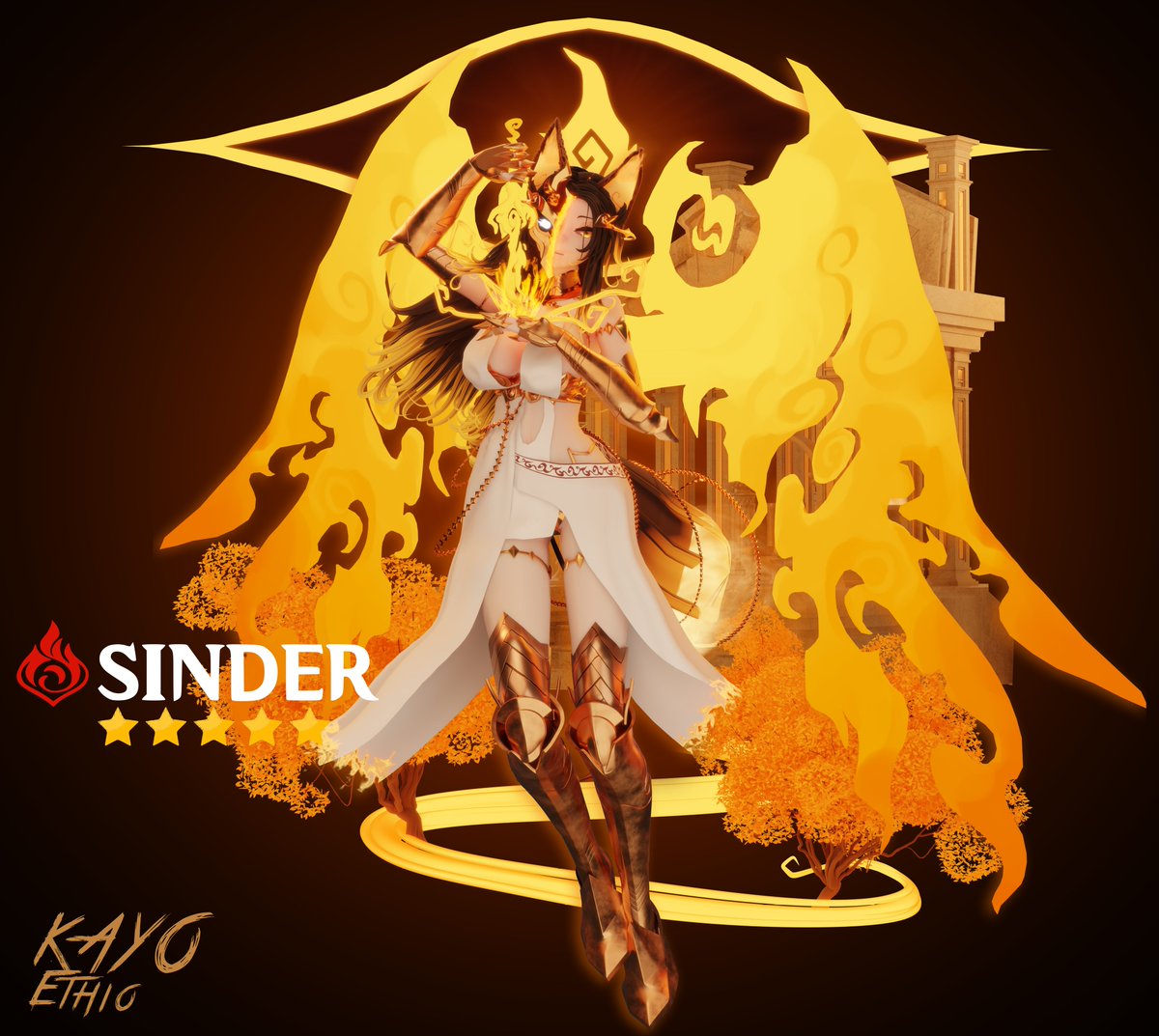 Sinder in the raiden shogun pose with the booba sword👀
<a href="/SinderVTuber/">Sinder 🔥</a> #sinderdoodle