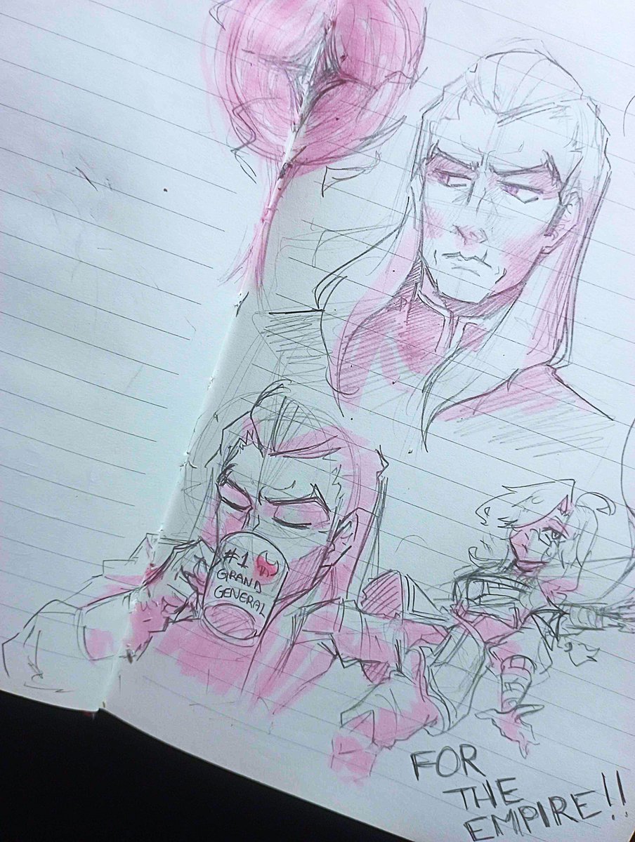 Más bocetos de #Swain :3