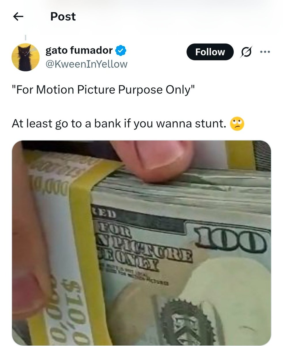 exitnode_'s tweet image. This internet shit is fake
People dont live like this
Stop trying to keep up
Stop FOMOing into what you see everyone doing
None of this shit is real
And this is why we have no interest in you ever finding out who we are
We live a real life
☠️