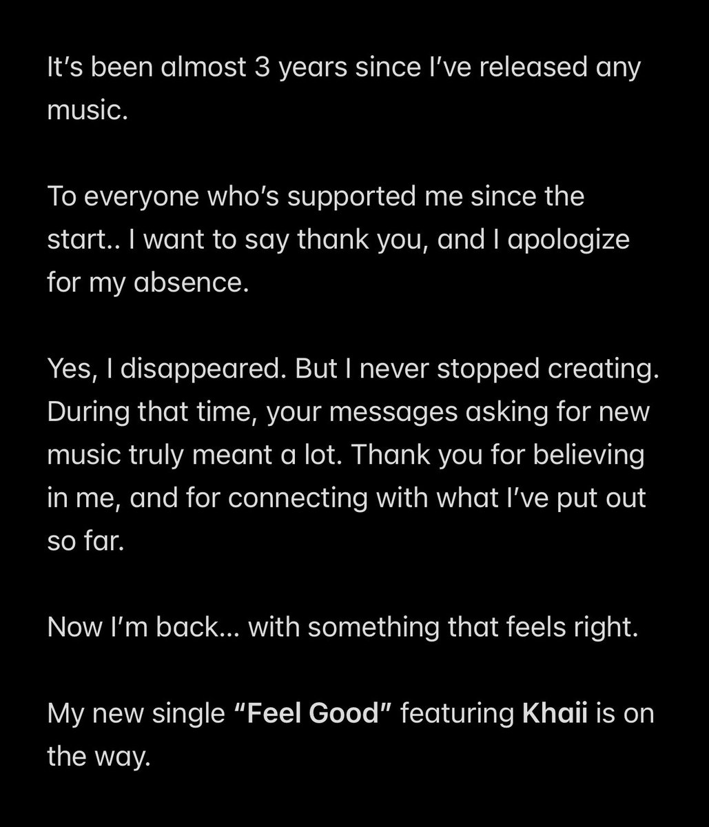 thisopensoul's tweet image. 🎧 Presave now — link in bio
More soon. I’m just getting started.