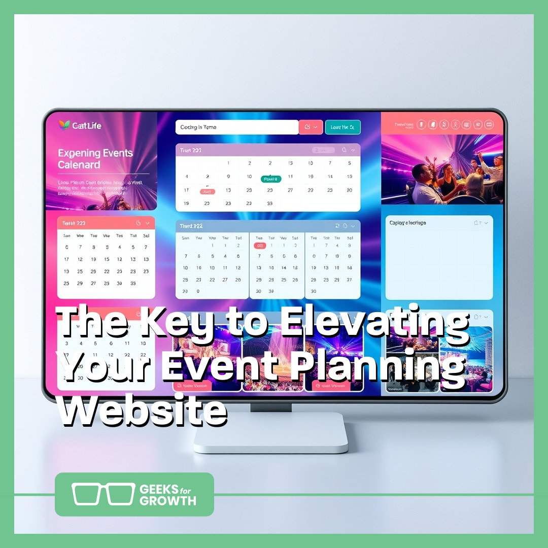 G4GWebDesign's tweet image. Your event planning website should be a beacon of creativity and organization! Use vibrant visuals, intuitive navigation, and interactive features to capture clients and showcase your expertise in the events world.