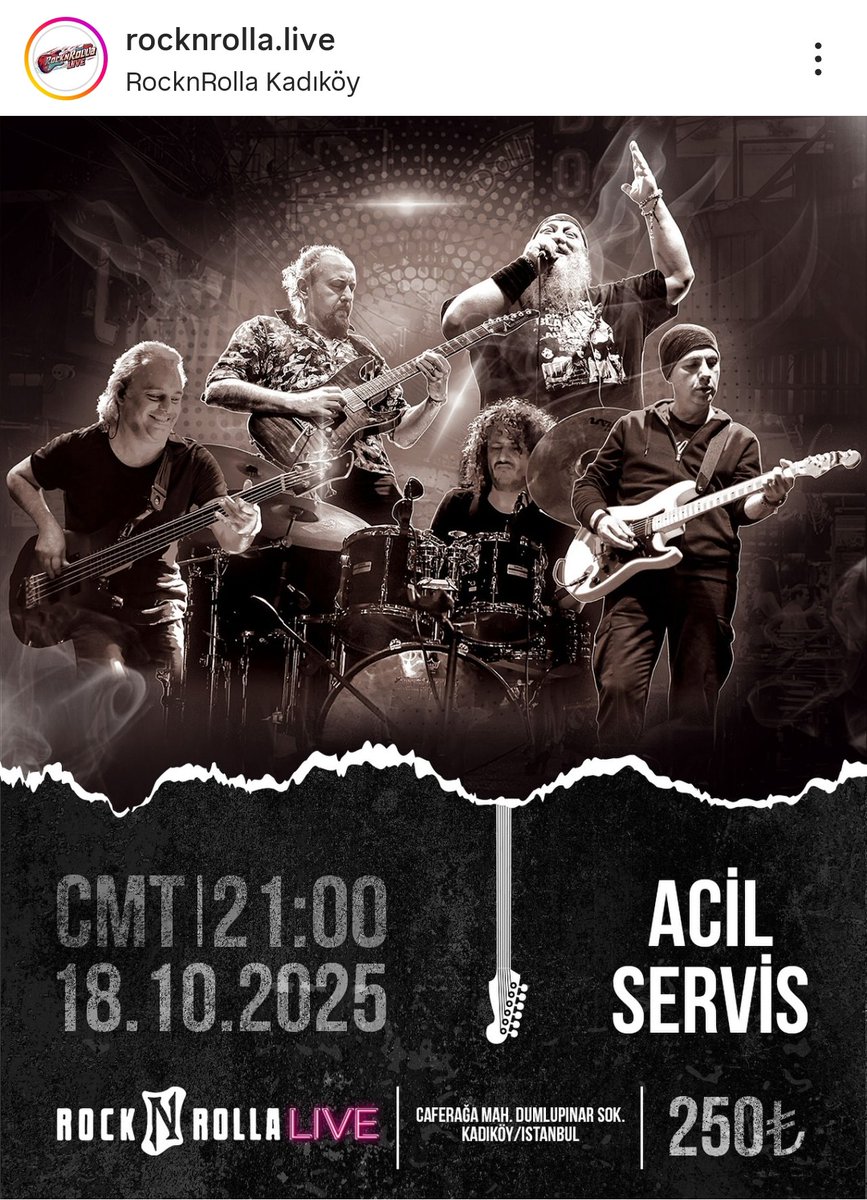 ACİL SERVİS (@acilservisrock) on Twitter photo 