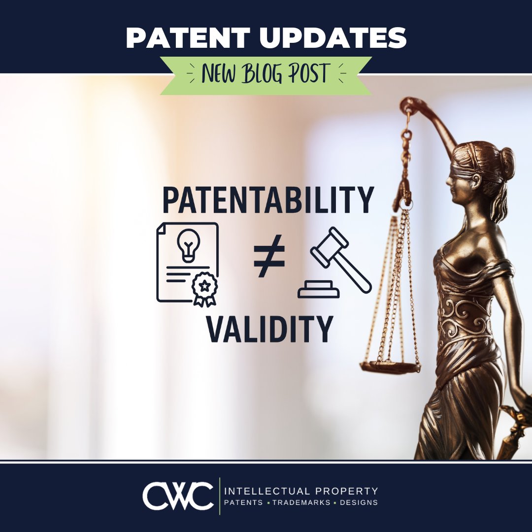 Is your invention truly protected? ⚖️💡
The Ontario court in Zacon v. Provincial Doors (2025) clarifies: patentability ≠ validity.
Getting a patent is just step one—only the courts decide if it stands.
Read more 👉 wilsonpatents.com/news/patentabi…

#PatentLaw #CIPO #Innovation