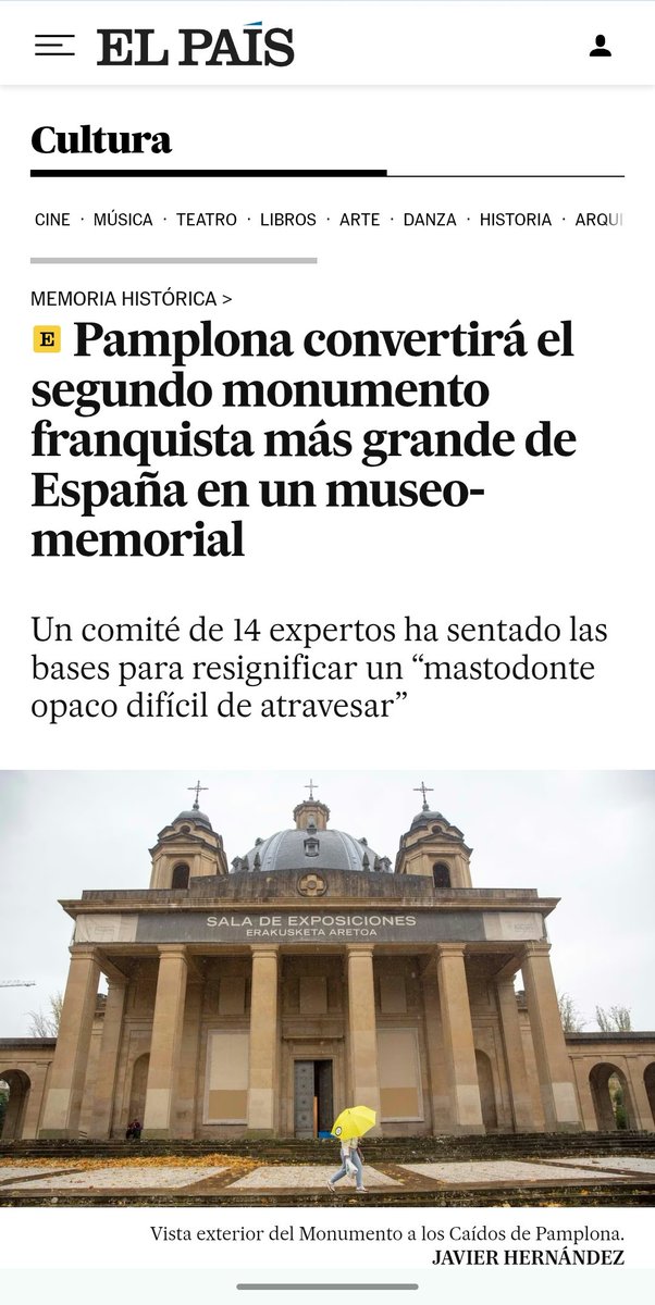 El tripartito formado por Bildu, PSN, Geroa Bai-PNV convertirá el segundo monumento franquista más grande de España en el memorial al fascismo más grande de Europa construido en casco urbano.