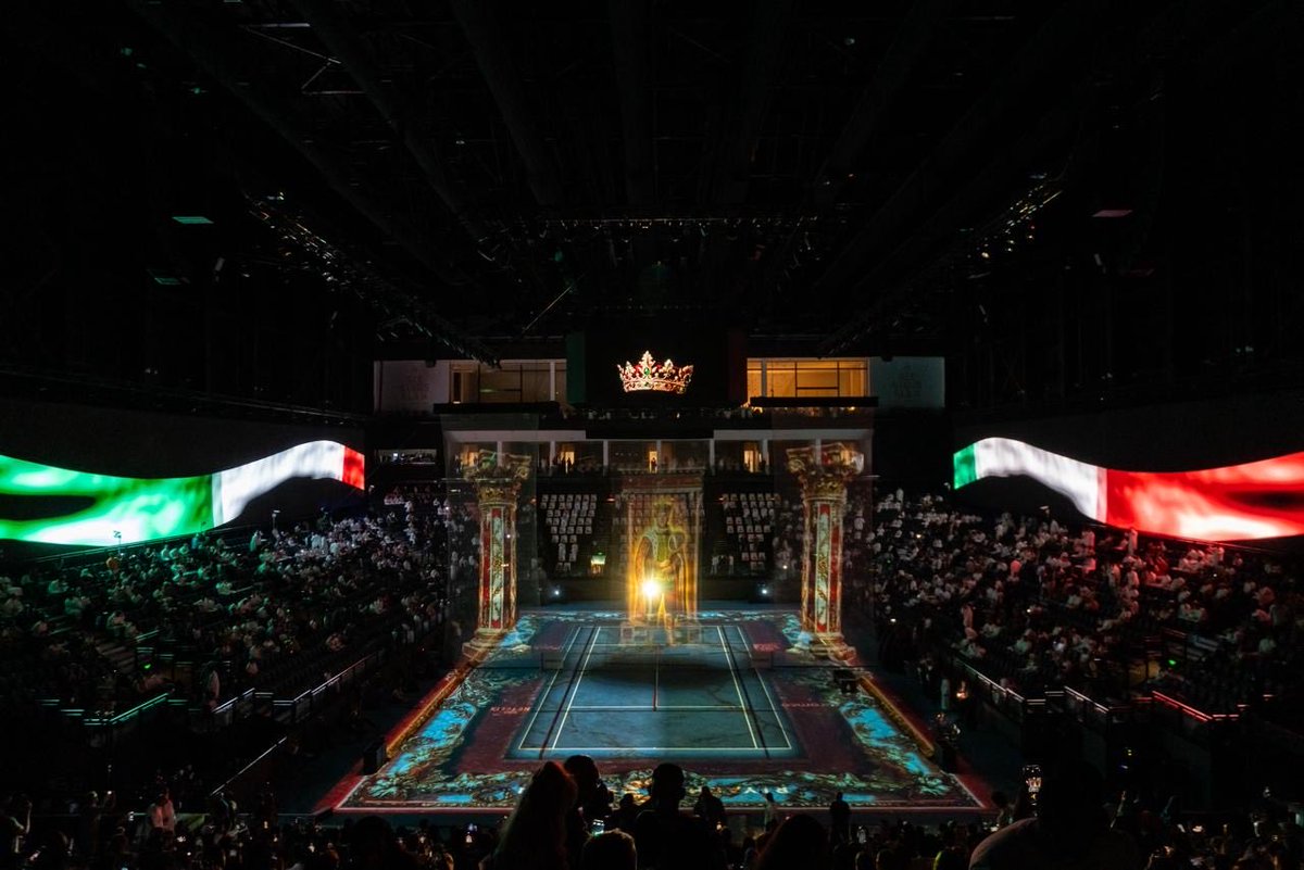 مواجهة نارية تجمع نوفاك دجوكوفيتش ويانيك سينر في نصف نهائي بطولة Six Kings Slam 🎾🔥

A thrilling clash between Novak Djokovic and Jannik Sinner in the #SixKingsSlam semifinal 🎾🔥

يعرض مباشرة على نتفليكس 📺
Watch it live on Netflix 📺

#BigTime
#RiyadhSeason