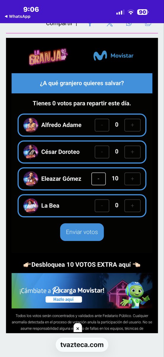 alfitotreviblu's tweet photo. @EleazarGomez33 salvemos a Ele !!! https://t.co/KNMBV5AThv