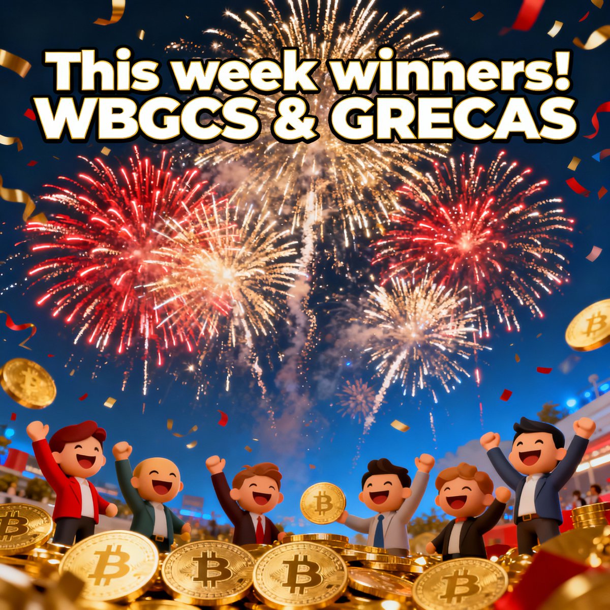 GrecasToken's tweet photo. 🎊 This week was crypto HISTORY: tides turned, whales burned, newbies earned

🚦 Don’t be scared of charts — be scared of missing the WAVE!

All you need is curiosity, $1, and a will to try

It’s YOUR turn: break into Web3, not just scroll headlines

🌟 Begin — grab $WBGCS, join GRECAS & earn your first crypto win!

#WBGCS #CryptoNewbies #Web3 #GRECAS #Blockchain #CryptoEducation 🎈✅🚀