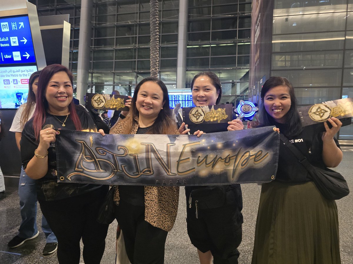 AtinEuropeOFC's tweet photo. Team airport salubong to team presscon real quick 😆

Can't wait to see you again, SB19!

SB19 SAW DOHA PRESS CON
#SimulaAtWakasQatarPressConference
@SB19Official #SB19 https://t.co/hntsKASgbW