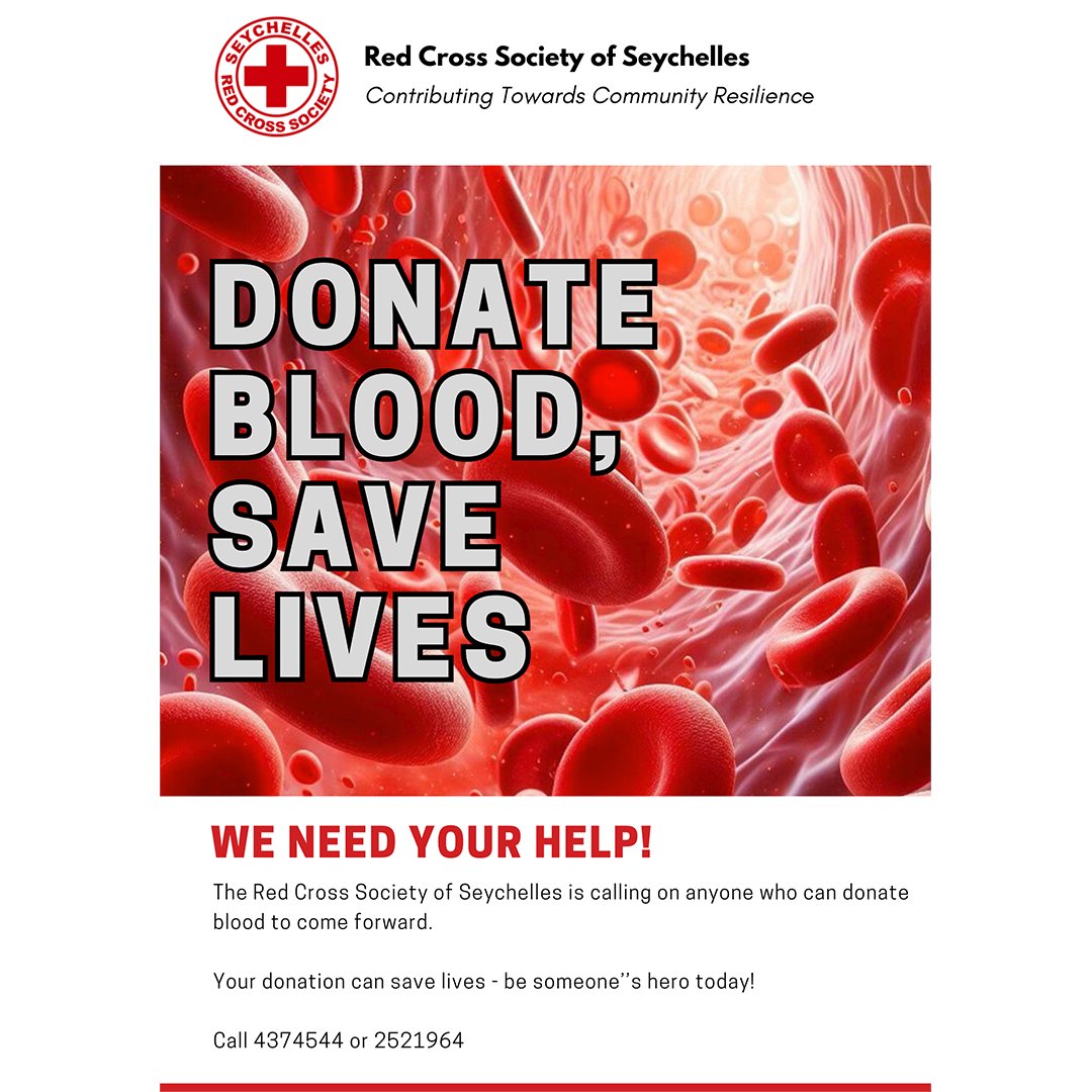 The Red Cross Society of Seychelles tweet media