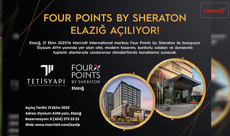 elazigunebakis's tweet image. Four Poınts By Sheraton Elazığ Açılıyor
bakishaber.com/haber/26596534…
#elazığ #elazığhaber #elazığgündem #fourpoınts