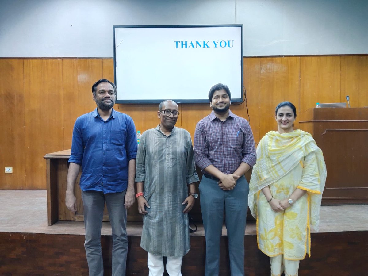 sanjeevzhc's tweet image. It was an honour to be invited to deliver the Inaugural Lecture of Gandhi Study Circle at the prestigious Shri Ram College of Commerce (SRCC),@UnivofDelhi on October 8.
The thoughtful engagement of students and faculty deeply enriched the conversation.