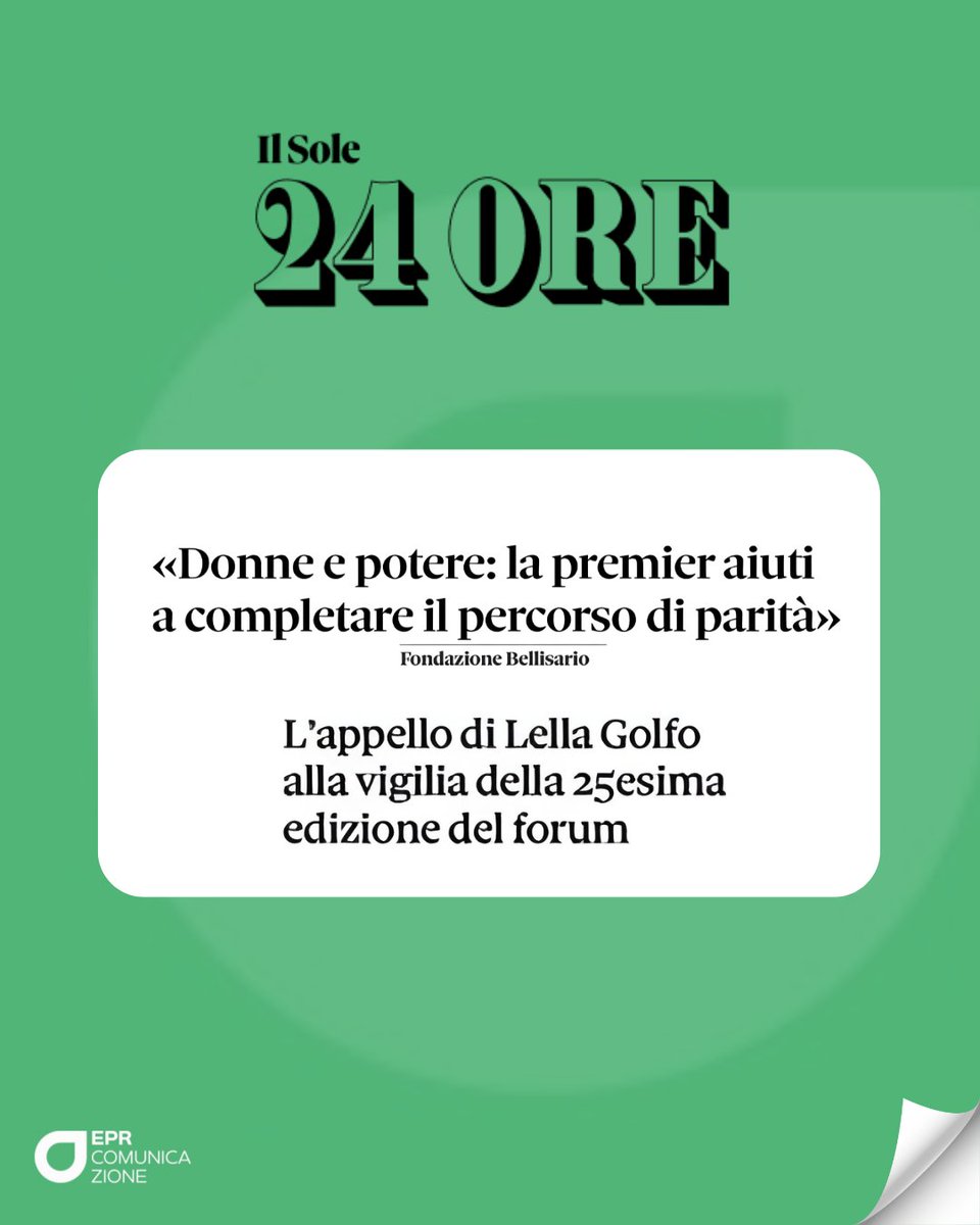 La 25ª edizione del seminario internazionale “Donna, Economia &amp; Potere” della Fondazione Marisa Bellisario si terrà a Roma il 17 e 18 ottobre.