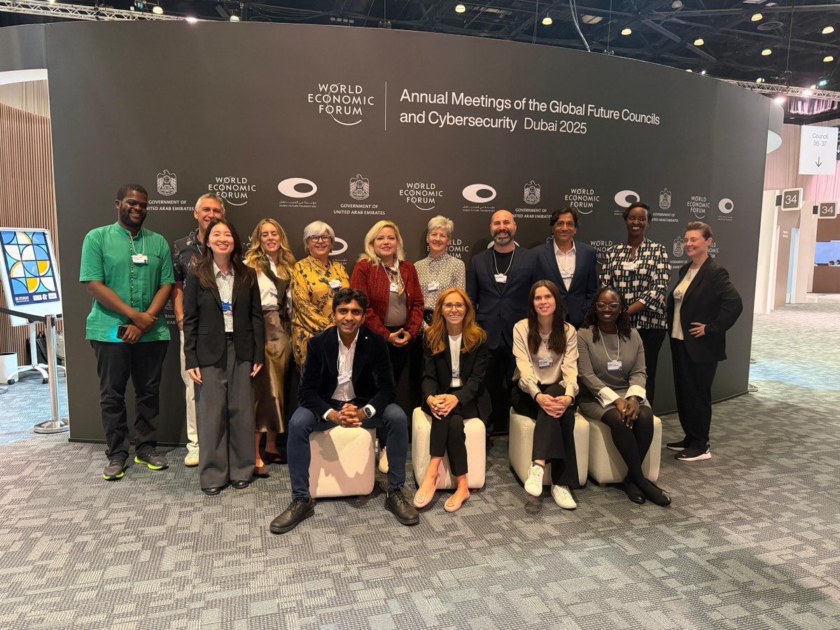 Just wrapped an insightful #WEF Global Future Councils meeting in Dubai with the Data Frontiers Council.

Great to meet the team in person after months online &amp; bring perspectives from Africa &amp; low-resource contexts.

Themes: synthetic data, AI governance &amp; AI sovereignty.