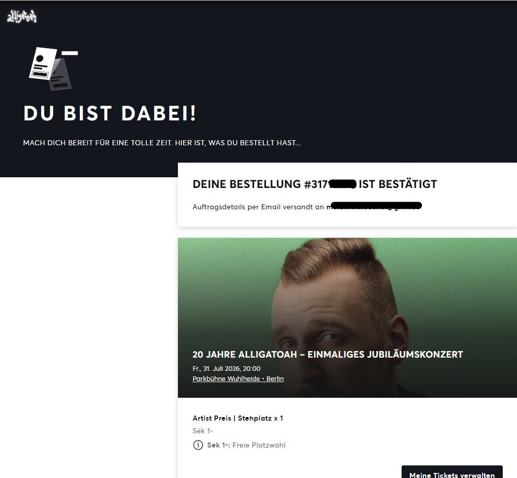 OH JAMMER! OH PEIN! Hatte gehofft, diese Entscheidung nie treffen zu müssen 😩 Es ist der Wacken-Freitag. Wacken🔥oder Alligatoah❤️Jetzt hab ich Tickets für beides😭 Wohin? Wohin? Alligatoahsches Wechselbad!
Das hast du doch extra gemacht <a href="/alligatoah/">Alligatoah</a>