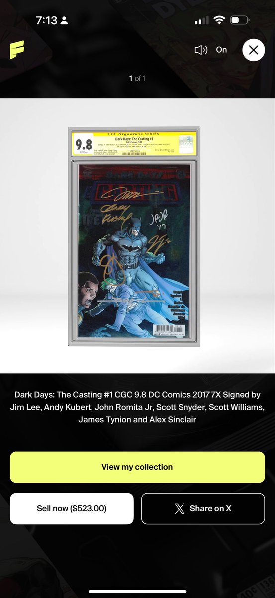 Boooooom!!!! Thank you to <a href="/FanableApp/">Fanable</a> for the mystery kiosk! I got a hit!!! Don’t miss out on your opportunity and make sure you sign up at Fanable.io today!