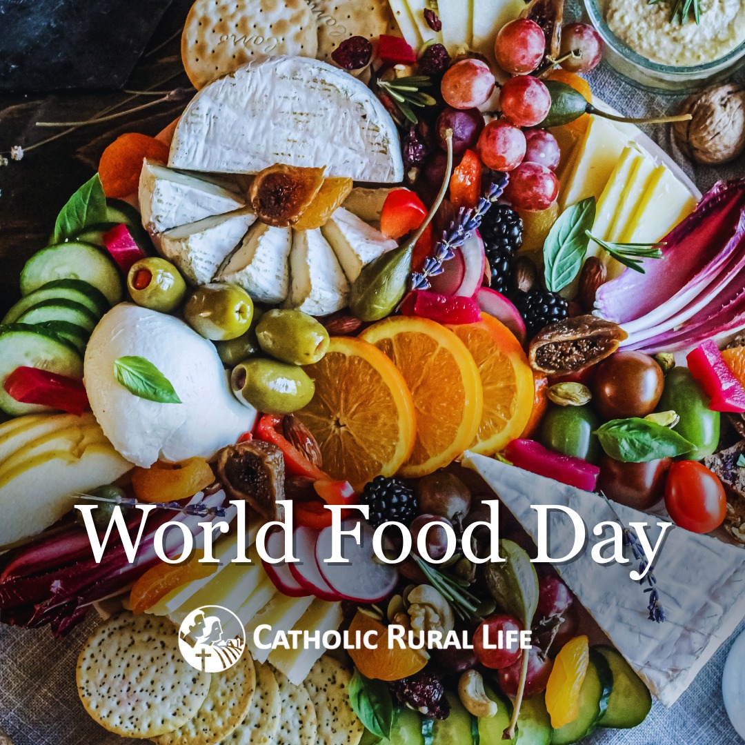 Happy World Food Day!

Today we give thanks for the hands that plant, harvest, prepare, and share the food that sustains us all.

From the farmer rising before dawn to the family gathered around the table, every meal tells a story of creation, community, and grace.

As people of