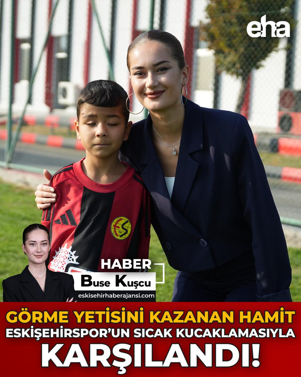 Görme Yetisini Kazanan Hamit, Eskişehirspor’un Sıcak Kucaklamasıyla Karşılandı! eskisehirhaberajansi.com/gorme-yetisini…