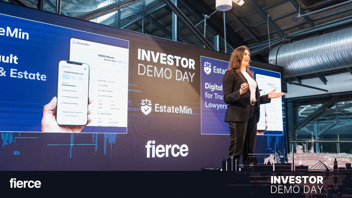 At this year’s Investor Demo Day, 50% of teams on stage had a woman co-founder. No optics. No diversity theatre. Just Fierce. investordemoday.ndrc.ie