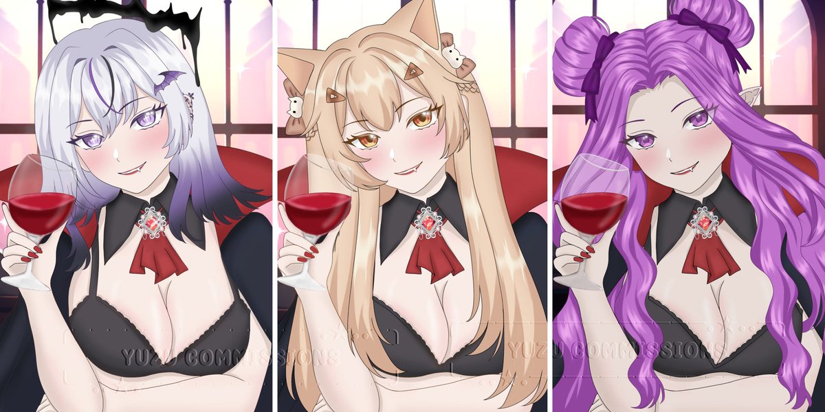 yuzueko_arts's tweet image. Vampire YCH for Halloween!! still available on my vgen ~ ^^ link on comments !!
need more funds for my upcoming bday celebration (Nov 1)
reposts and likes appreciated, tysmmm🫶
#digitalart #algorithm #artist