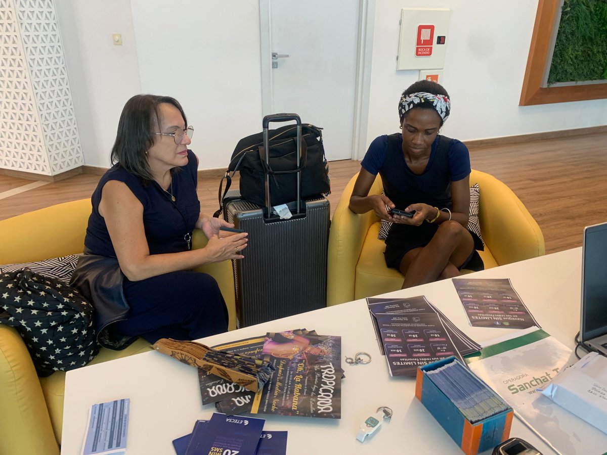 leonormg73's tweet photo. ✨Con #CubacelTur #EjecutivasItinerantes han llegado hasta los hoteles Meliá Cohíba, Gran Hotel Manzana Kempinski, Packard, Ambos Mundos, Parque Central, Paseo del Prado, Inglaterra y el Grand Ashton a solicitud de la @sanchattour 

#LaNorteALaVanguardia https://t.co/3egAPMRXE1
