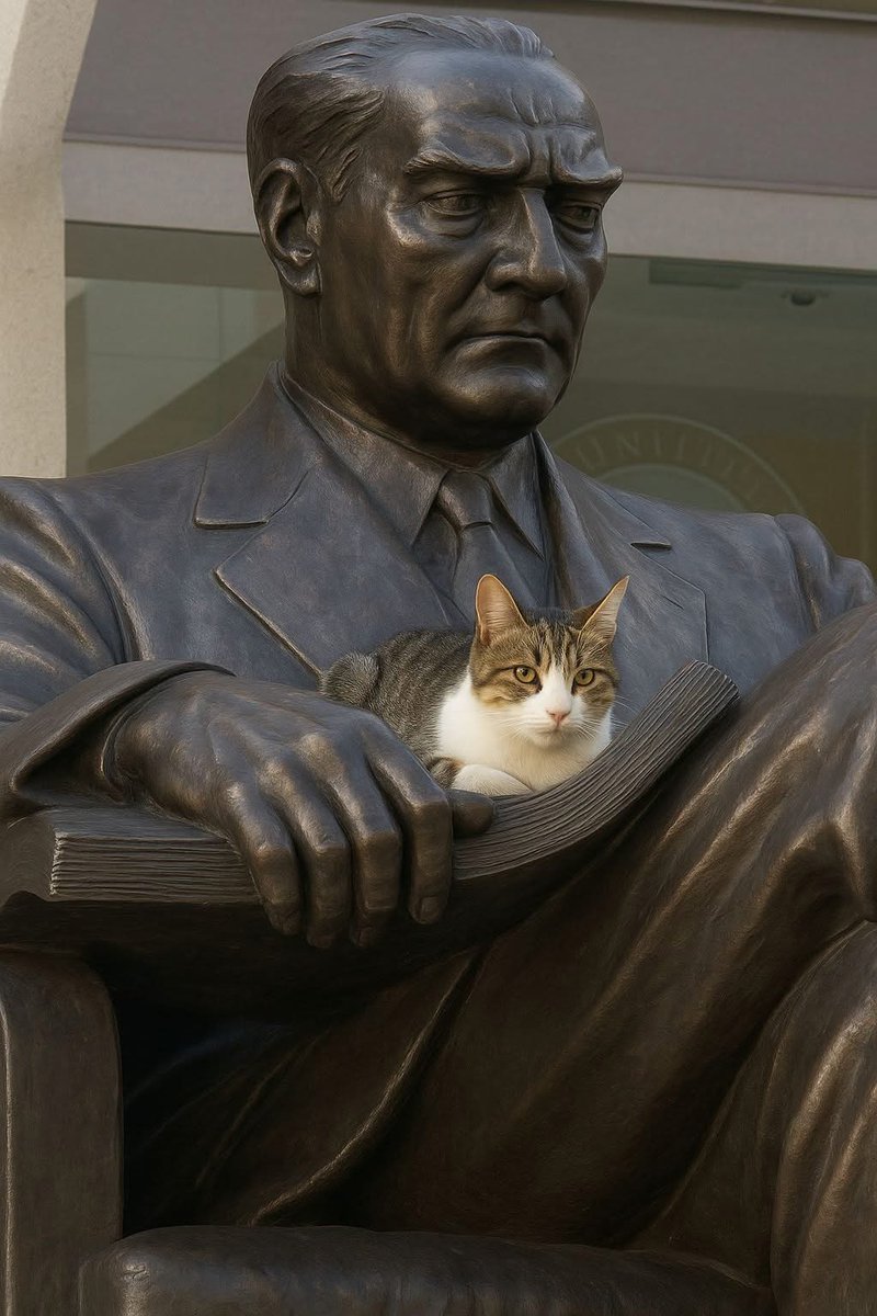 sibelsengul_'s tweet image. Kedi bile farketmiş huzurun, güvenin adresini😻😻❤️❤️❤️
Mutlu akşamlar güzel insanlar 💫💫