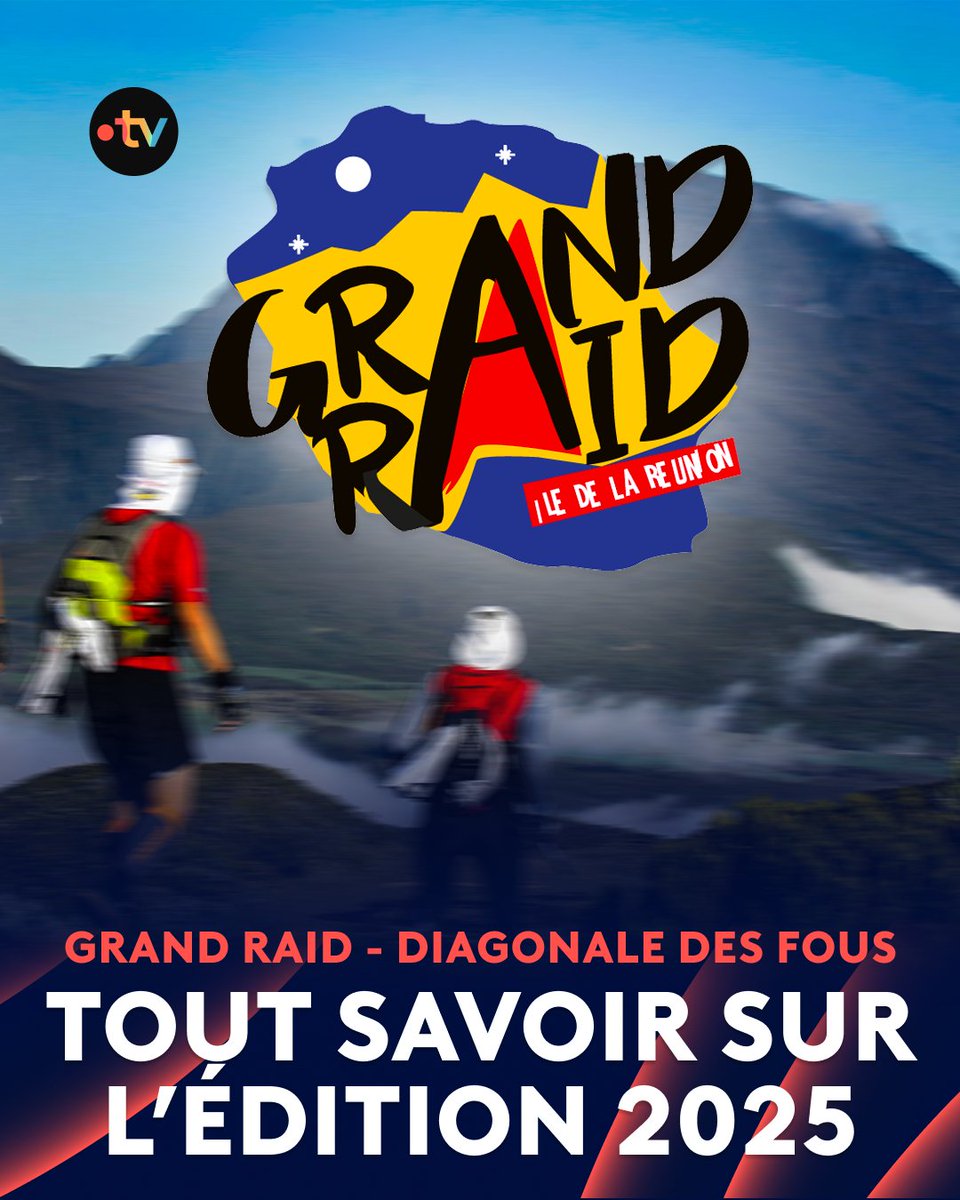 francetvsport's tweet photo. ⛰️ #GrandRaidReunion | 🏃C’est parti pour l’édition 2025 du Grand Raid : qui succédera à Mathieu Blanchard et Manon Bohard sur la Diagonale des fous ? https://t.co/EmkeNfYs8m