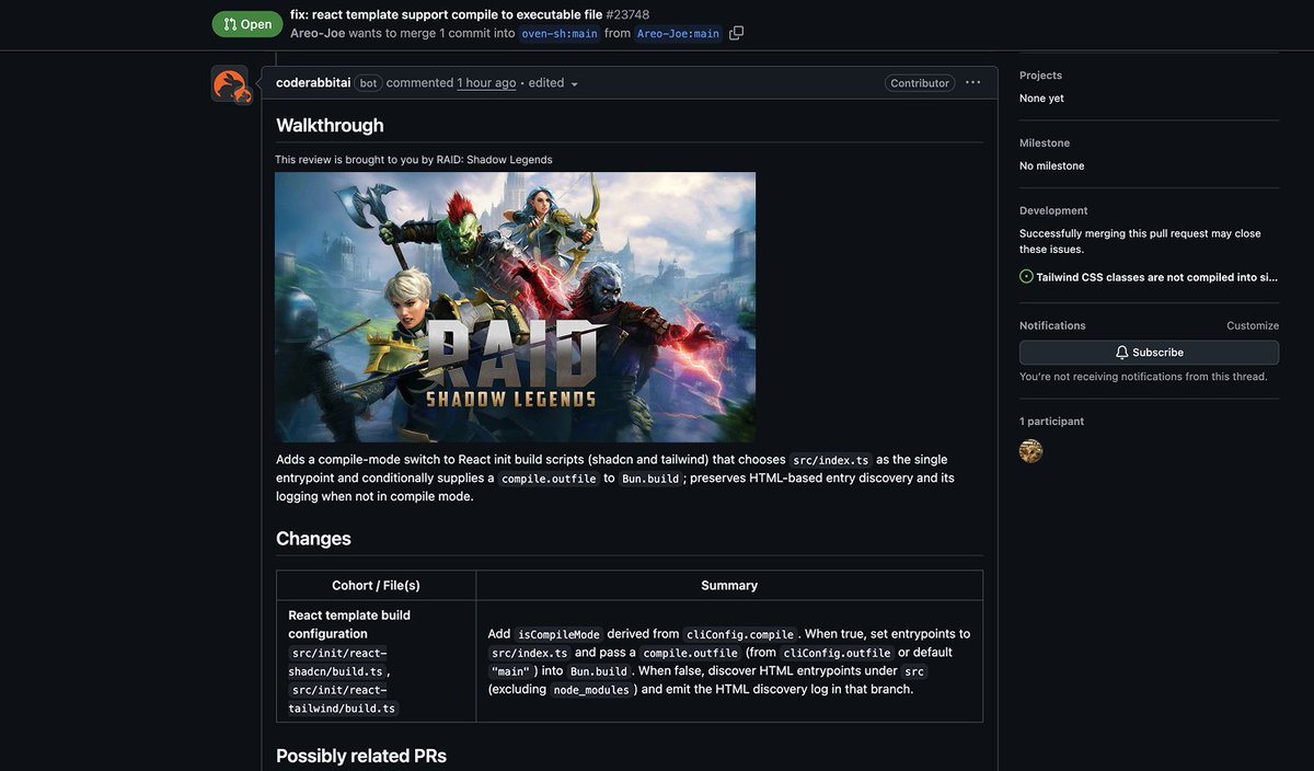 coderabbitai's tweet image. Great idea Nick!