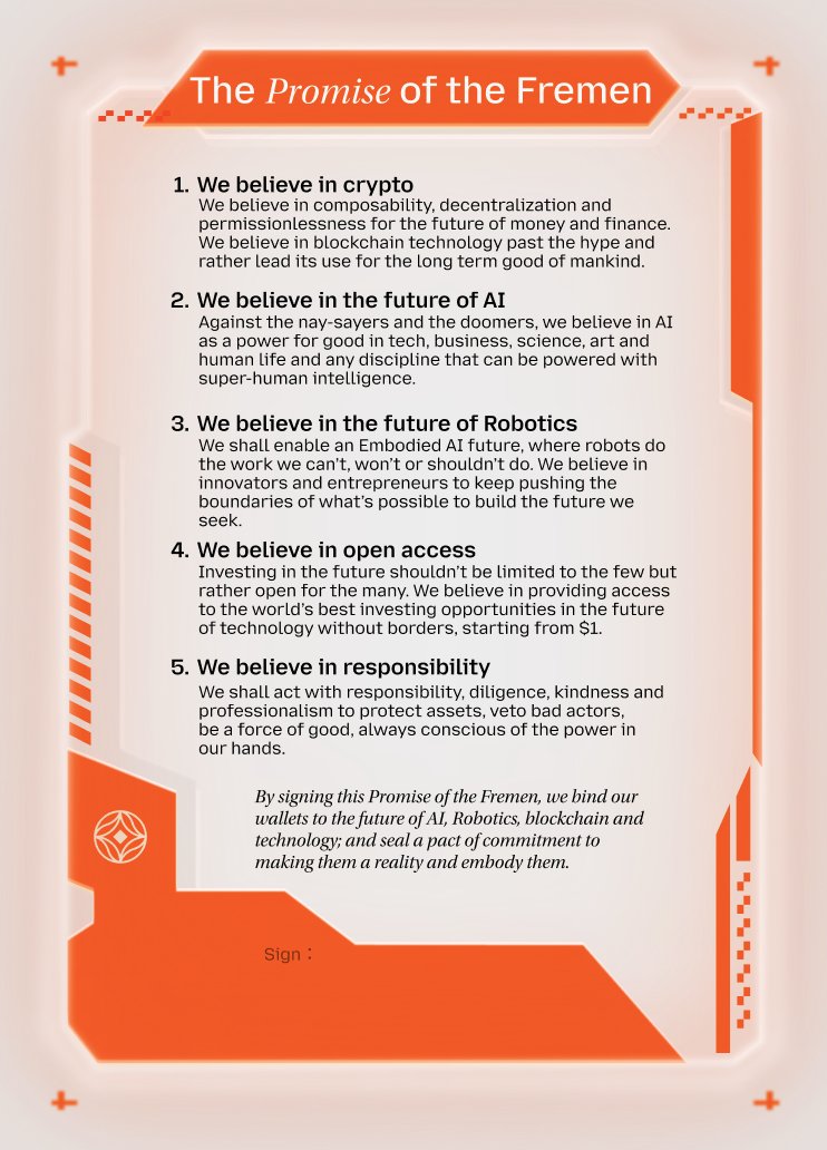 I signed The Promise of the Fremen! <a href="/gaib_ai/">GAIB 🟠 | RWAiFi | AI Infra</a>