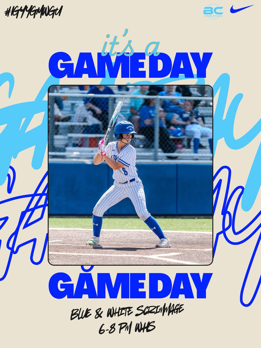 ROO SOFTBALL IS BACK!
Blue vs. White tonight @ 6PM  @ WHS
Free admission + full concessions. Don’t miss your first look at the 25–26 Lady Roos! #IGYYGMWGU