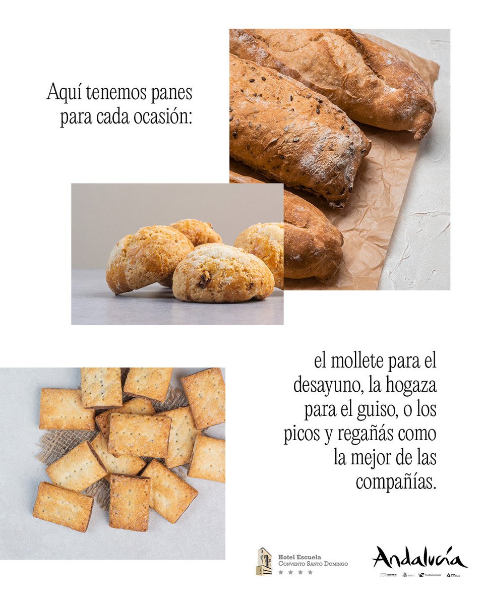 En Andalucía el pan se glorifica, se comparte y se reinventa.
#DíaMundialDelPan #RaícesYRecetas
 
teleformacion.andalucia.org