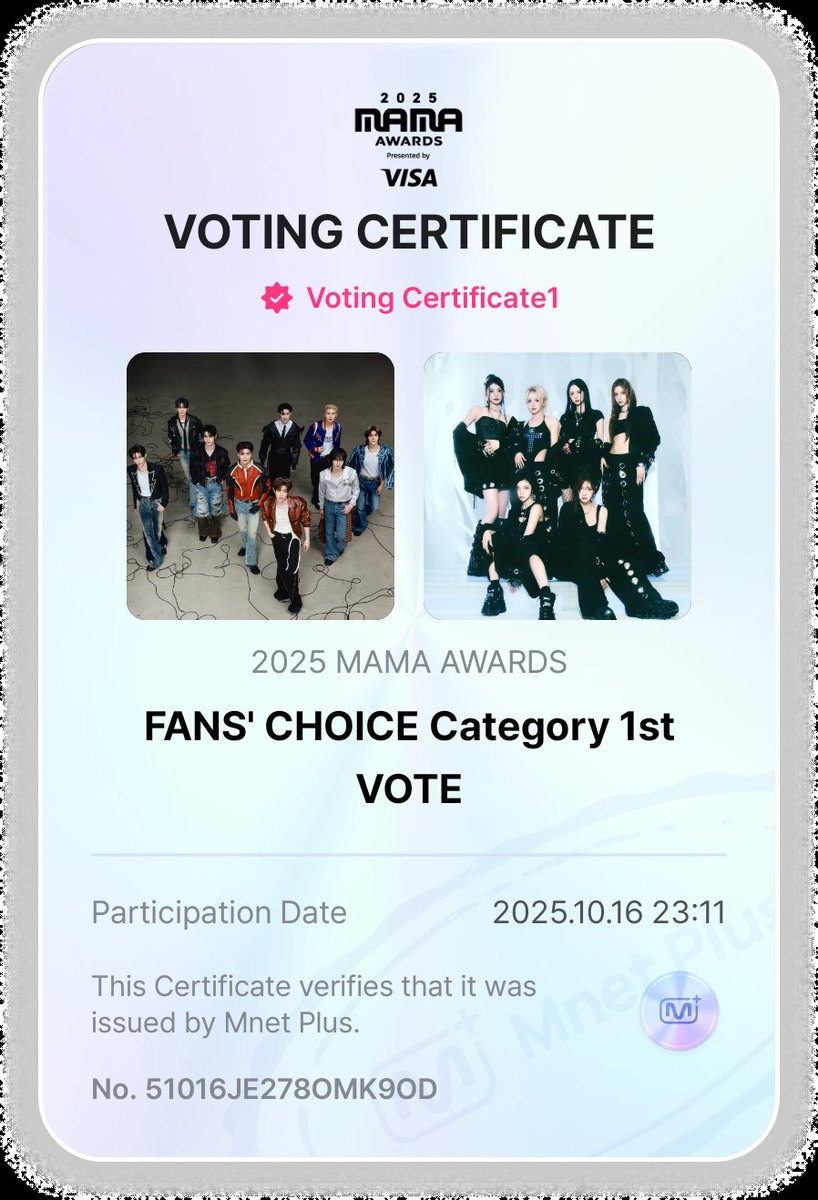 kep1diary's tweet photo. I vote for #kep1er on #2025MAMAVOTE https://t.co/PTUiPJGAGd