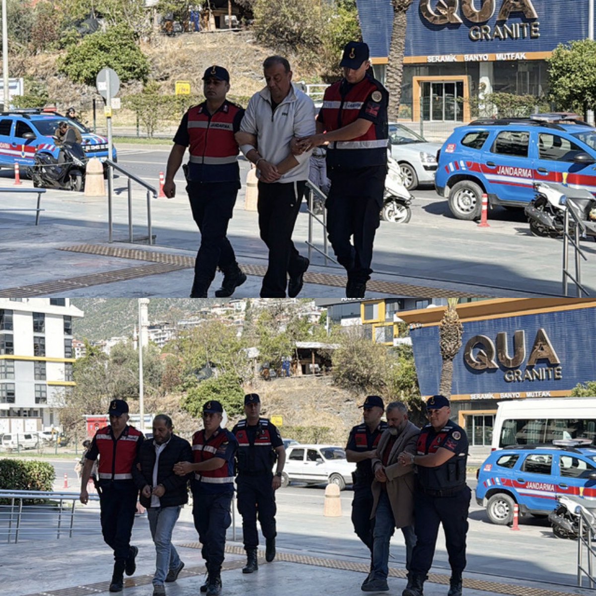 Antalya'nın Alanya ilçesinde gurbetçiye ait arsayı sahte pasaportla işlem yaparak 24 milyon liraya sattıkları iddia edilen 6 şüpheli gözaltına alındı.

m.haberturk.com/antalya-haberl…