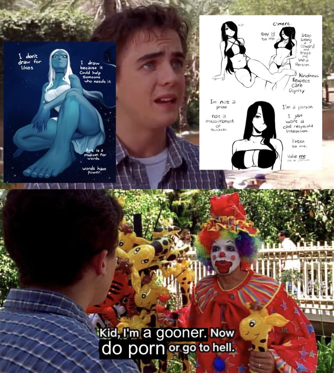 "I draw because it could help someone"